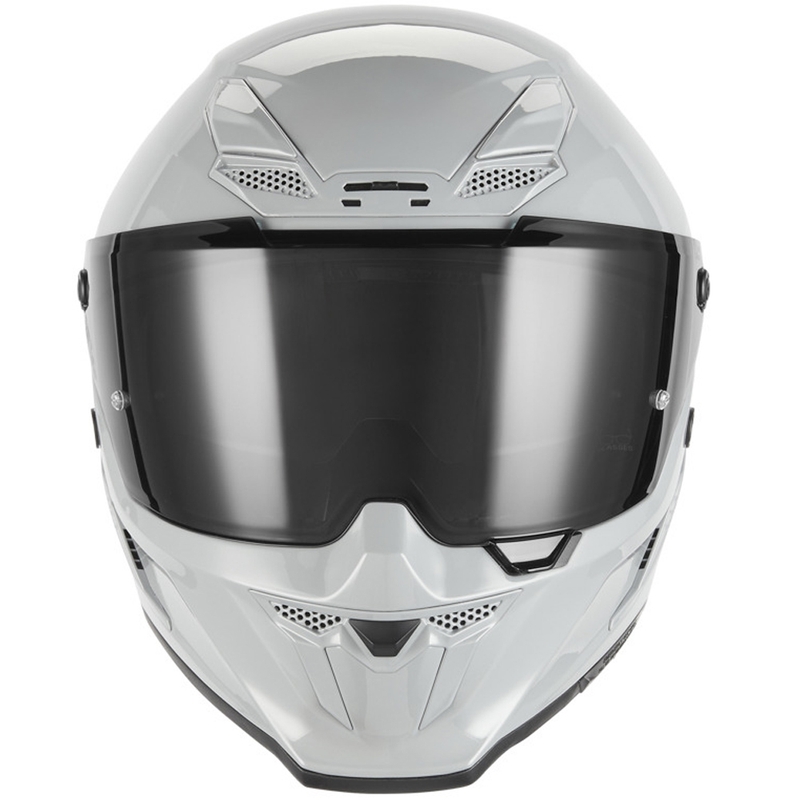Integrálna helma na motorku NOX Exkluzív Goliath sivo-biela