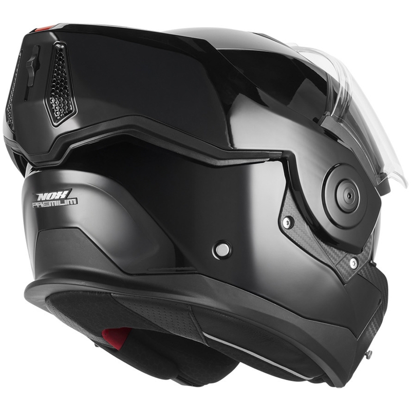 Preklápacia helma na motorku NOX PREMIUM Spinner čierna