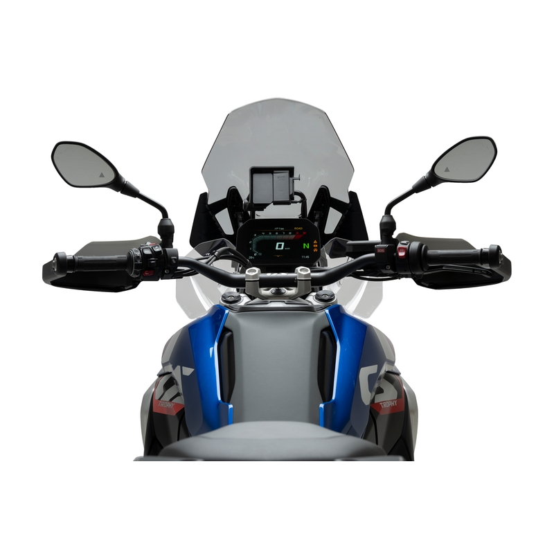 Plexi štít PUIG TOURING dymové