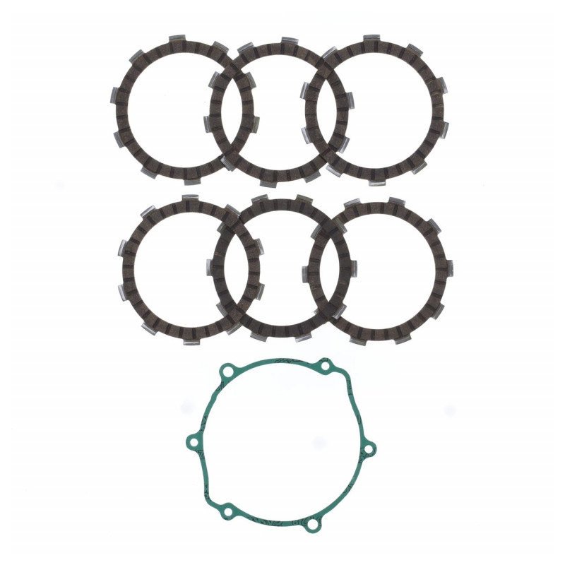 Friction plates kit with clutch cover gasket ATHENA pre YAMAHA YZ 65 2018-2023