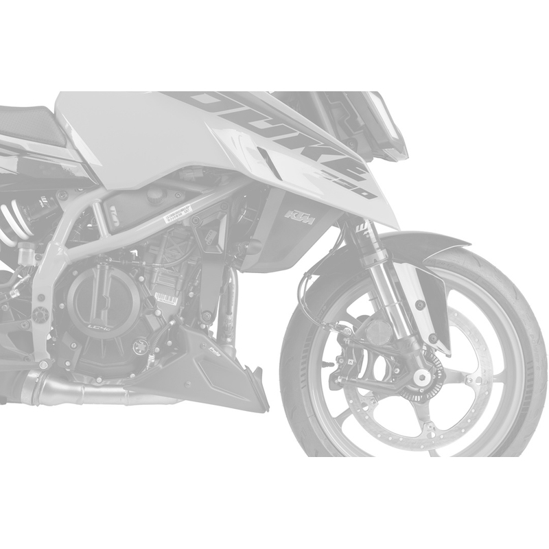 Spojler motora PUIG karbónový vzhľad