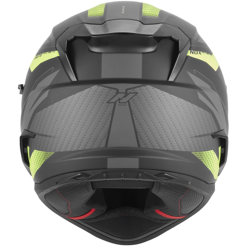 Integrálna helma na motorku NOX N304-S REVO matná čierno-fluo žltá