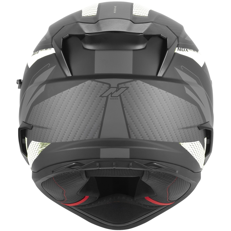 Integrálna helma na motorku NOX N304-S REVO matná čierno-biela