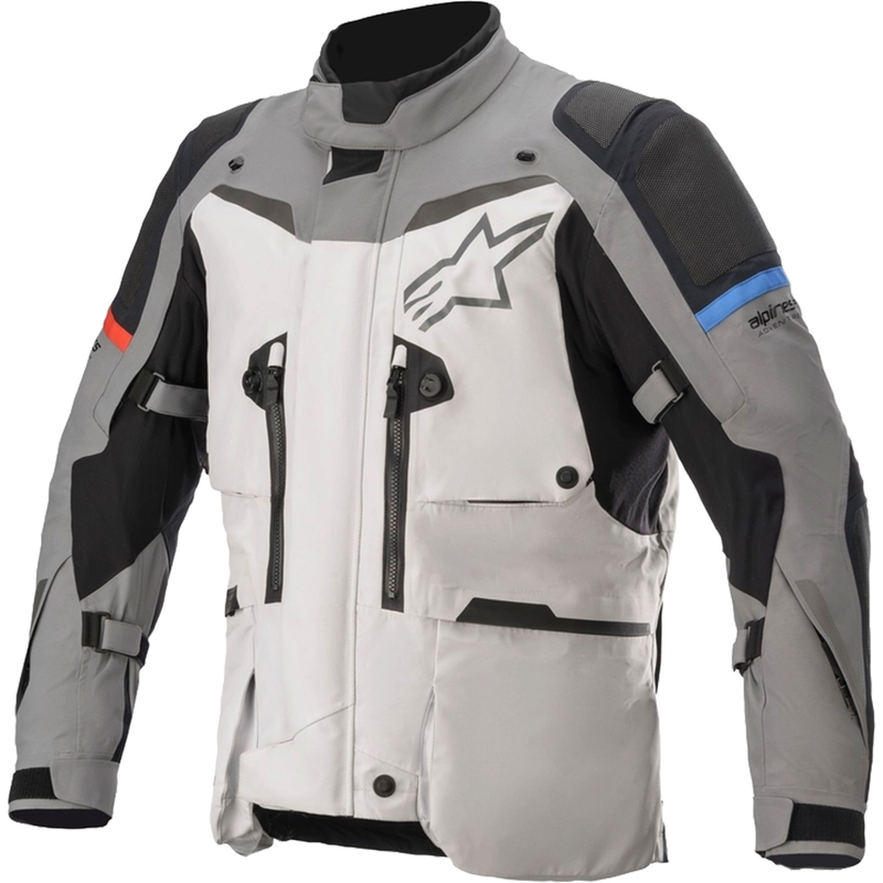 Bunda na motorku Alpinestars Boulder Gore-Tex tmavo-svetlo šedá