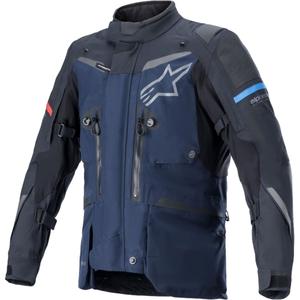 Bunda na motorku Alpinestars Boulder Gore-Tex tmavo modro-čierna