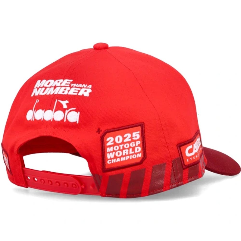Šiltovka Ducati Marc Marquez 93 Midvisor World Champ červená