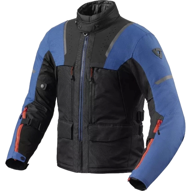 Bunda na motocykel Revit Offtrack 2 H2O modro-čierna