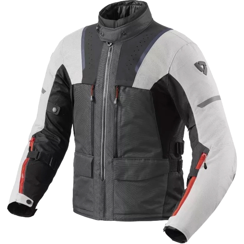 Bunda na motocykel Revit Offtrack 2 H2O strieborno-antracitová
