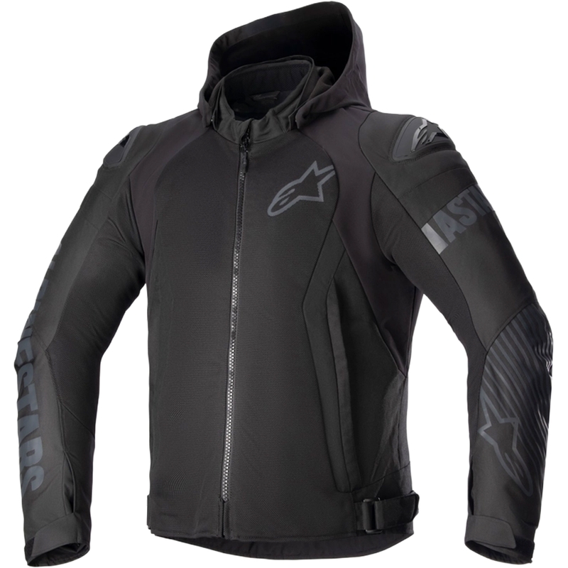 Bunda na motocykel Alpinestars Zaca Air Waterproof čierno-čierna