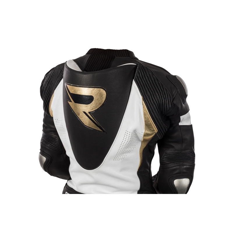 Dámska bunda Street Racer Kiara čierno-bielo-zlatá