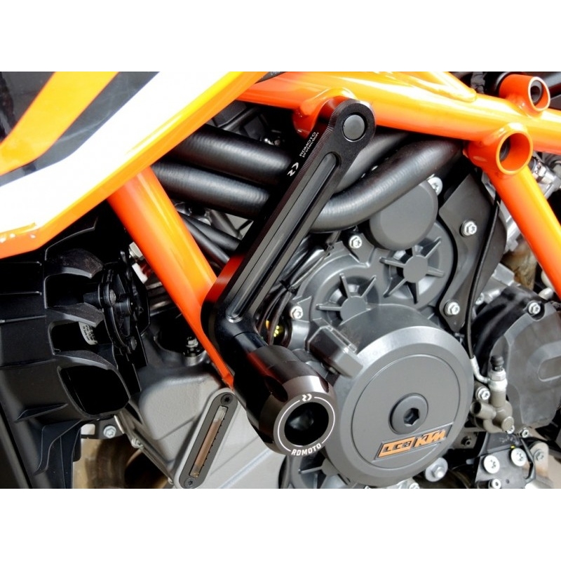 Pádový protektor RDMOTO black polyamide