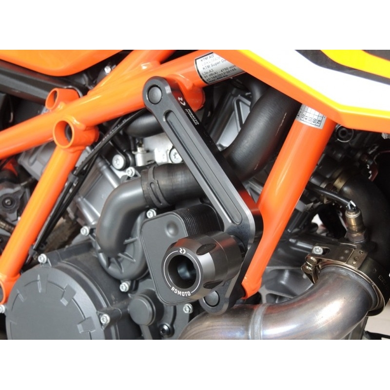Pádový protektor RDMOTO black polyamide