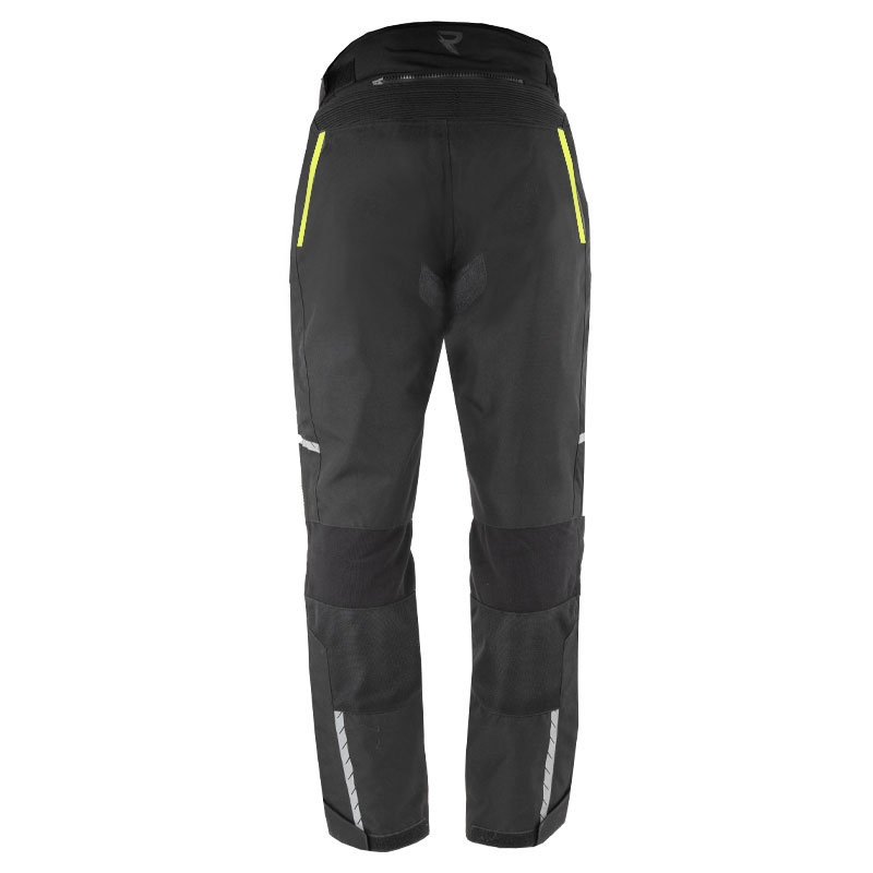 Nohavice na motorku Street Racer Flex Air čierno-fluo žlté - II. akosť