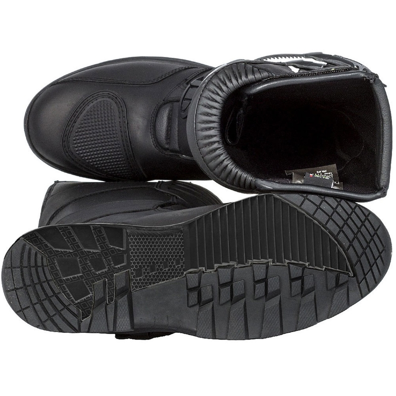 Topánky na motorku Kore Adventure Long 3.0 čierne - II. akosť