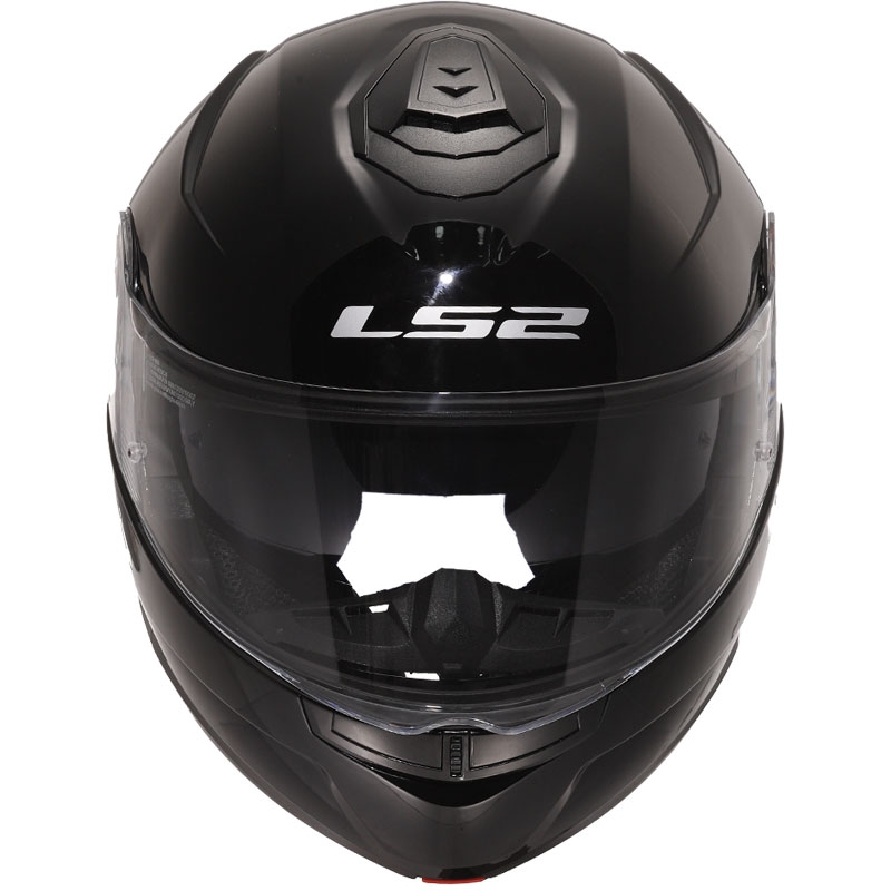 Vyklápacia prilba LS2 FF908 Strobe II čierna lesklá - II. akosť