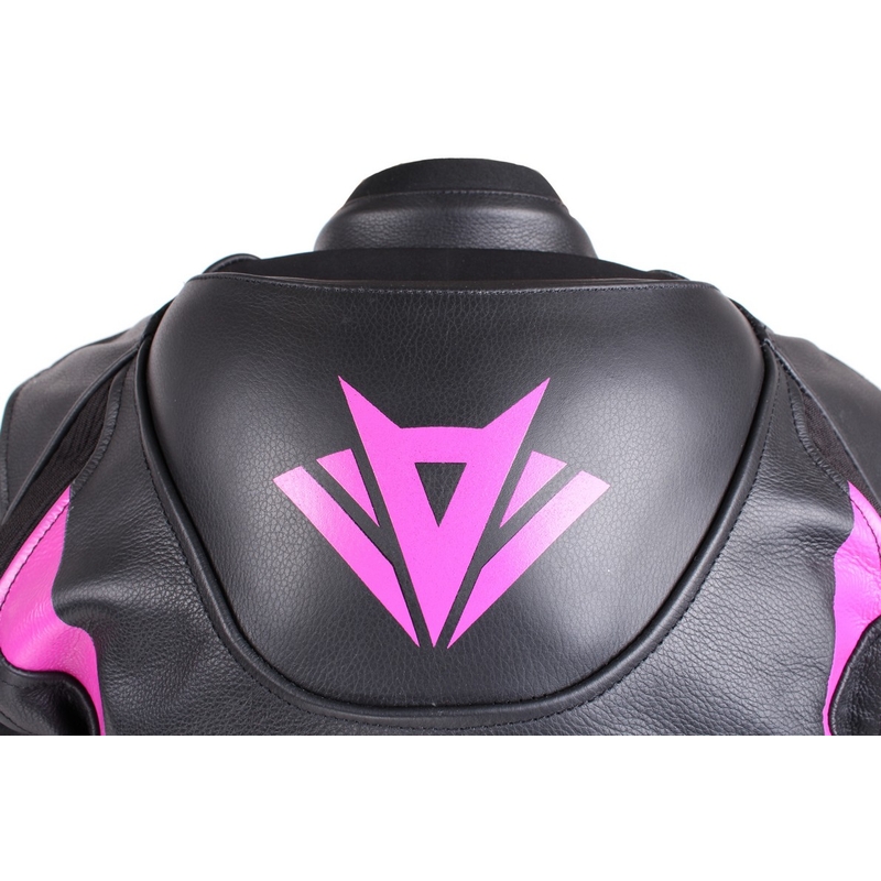 Dámska bunda na motocykel RSA Destiny 2 čierno-ružová vypredaj výpredaj