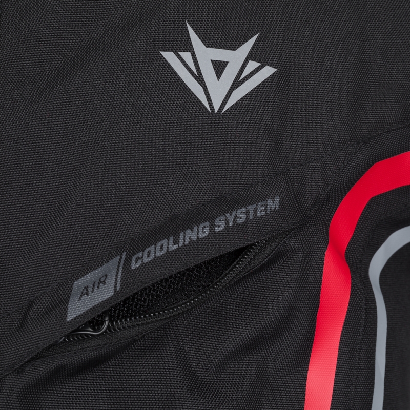 Bunda na motorku RSA Compact 2 čierno-šedá - II. akosť