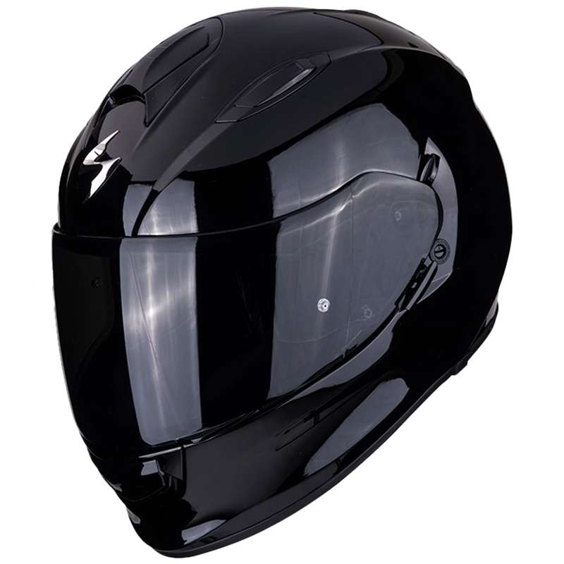 Integrálna prilba na motorku Scorpion Exo-491 Solid čierna lesklá - II. akosť
