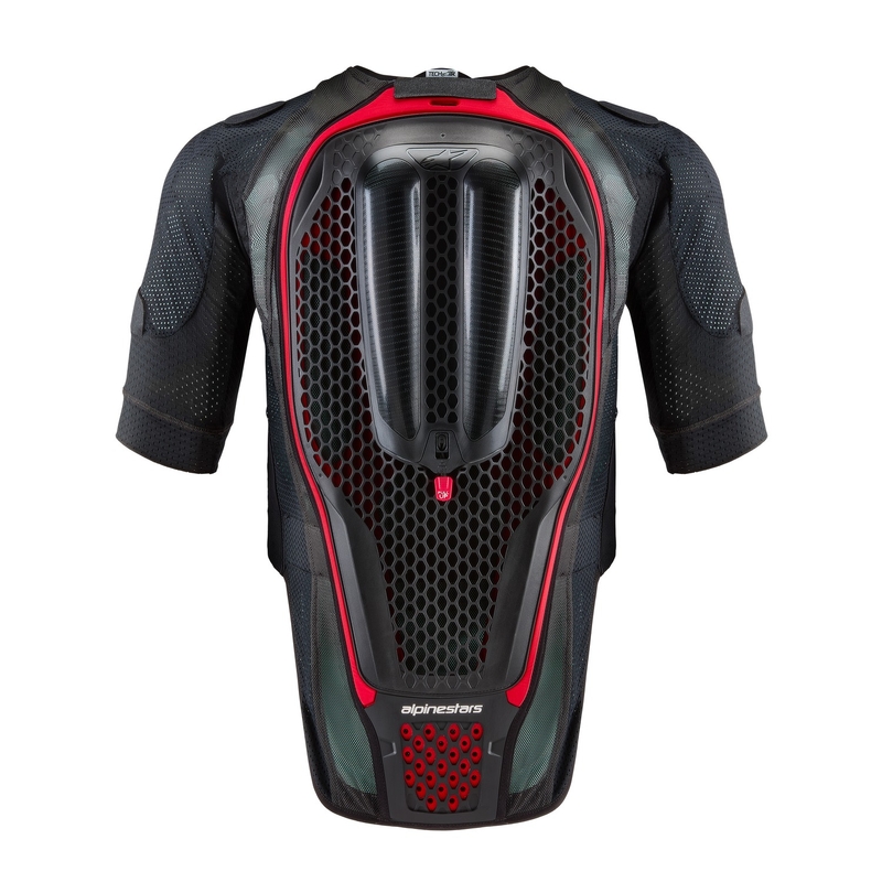 Airbagová vesta Alpinestars TECH-AIR®7X System čierno-červená - II. akosť