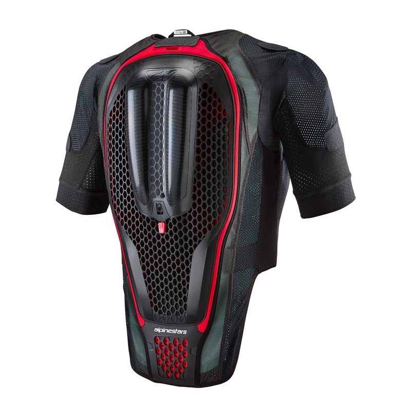 Airbagová vesta Alpinestars TECH-AIR®7X System čierno-červená - II. akosť