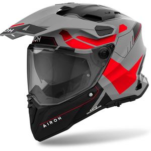 Enduro prilba Airoh Commander 2 Reveal matná červená fluo