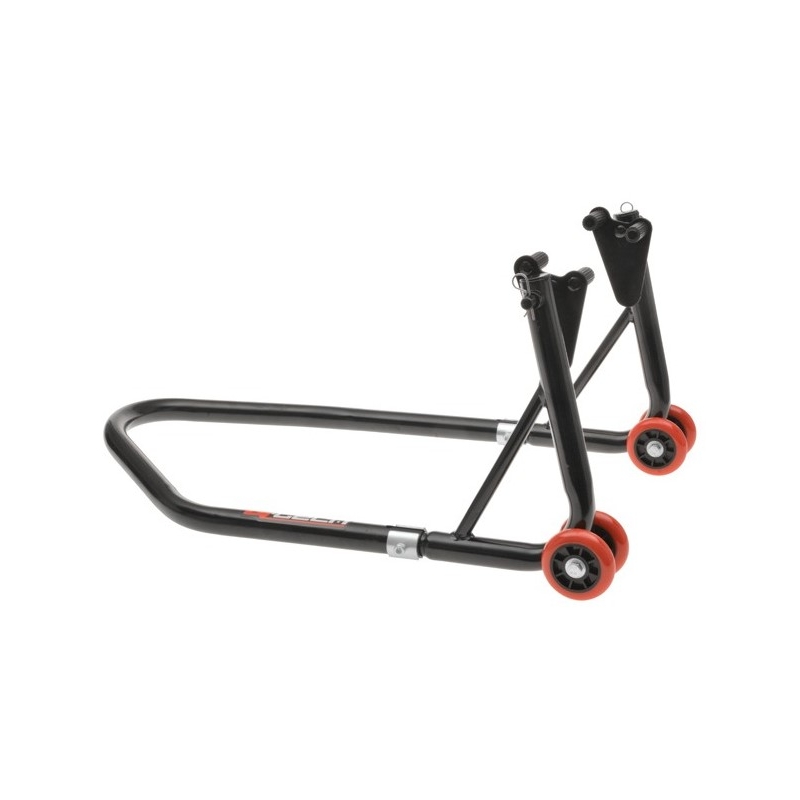 Predný/zadný stojan na motocykel Q-TECH čierny 2 - II. akosť