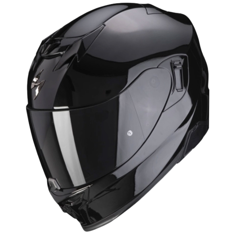 Integrálna prilba Scorpion EXO-520 EVO AIR Solid čierna lesklá výpredaj - II. akosť