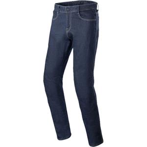 Džínsy na motorku Alpinestars Radon Relaxed Fit Denim vyprané modré
