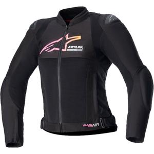 Dámska bunda na motocykel Alpinestars Stella SMX Air čierno-gradientová