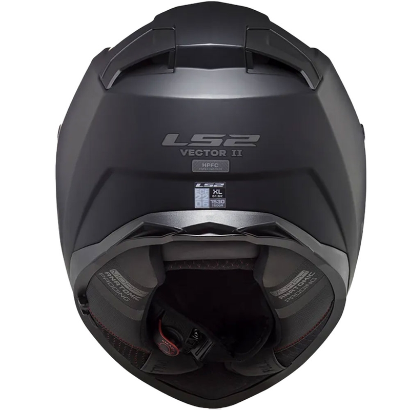 Integrálna prilba na motocykel LS2 FF811 Vector II Solid čierna matná
