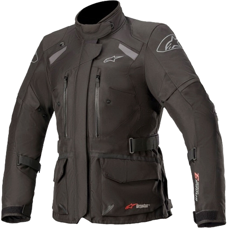 Dámska bunda na motocykel Alpinestars Stella Andes Drystar čierno-šedá
