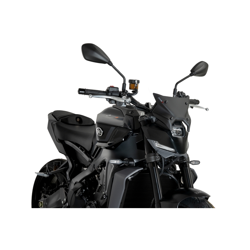 Plexi na motorku PUIG NEW GEN. SPORT PLUS matná čierna