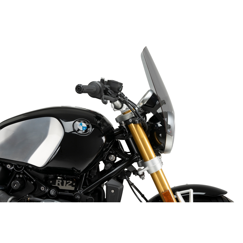 Plexi na motorku PUIG NEW GEN. TOURING dymové pre BMW R 1200 Nine T 2024-2026, BMW R 12 2024-2025