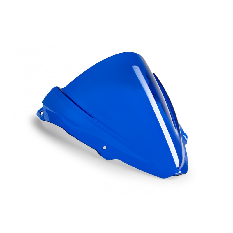 Plexi štít PUIG Z-RACING modrá pre KAWASAKI ZX-6R 636 Ninja (2013<) 2024-2025