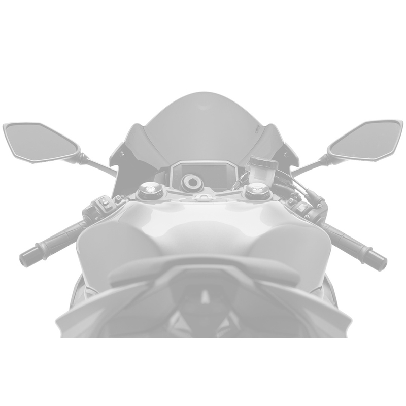 Plexi štít PUIG Z-RACING modrá pre KAWASAKI ZX-6R 636 Ninja (2013<) 2024-2025