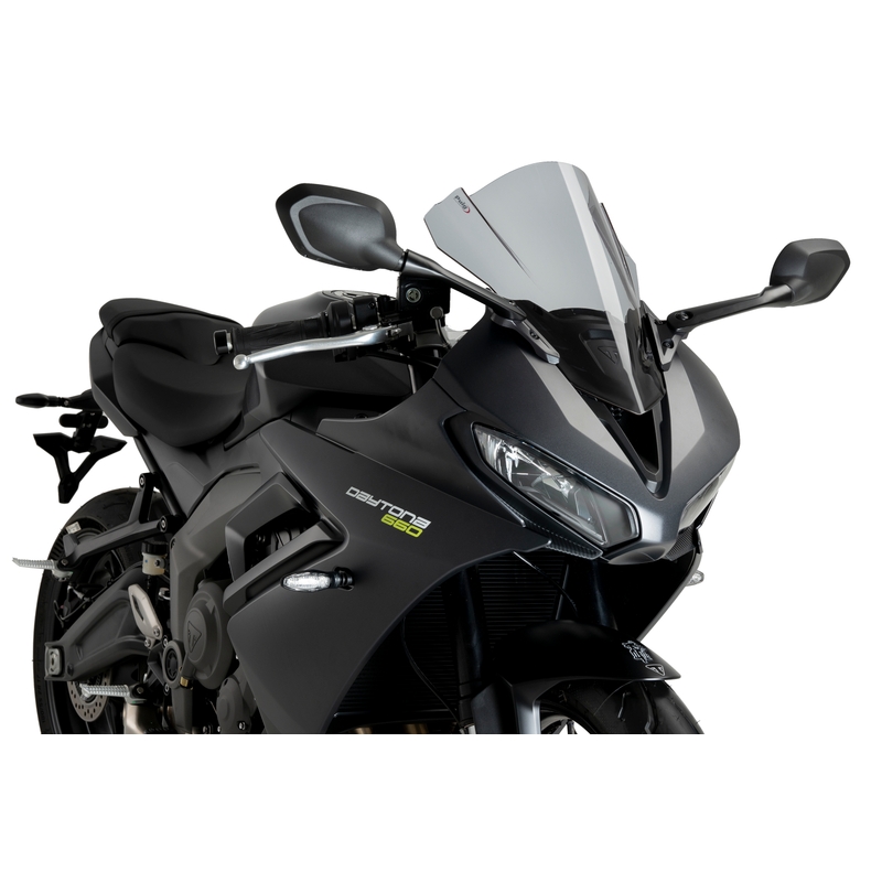 Plexi štít PUIG Z-RACING dymové