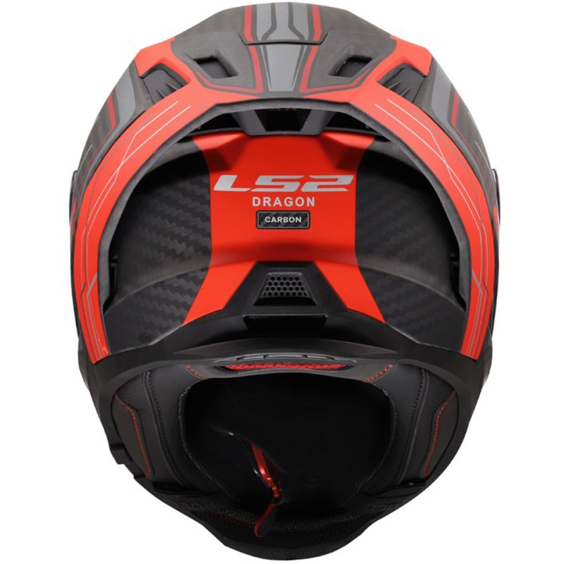 Integrálna helma na motorku LS2 FF807 Dragon Subic červená