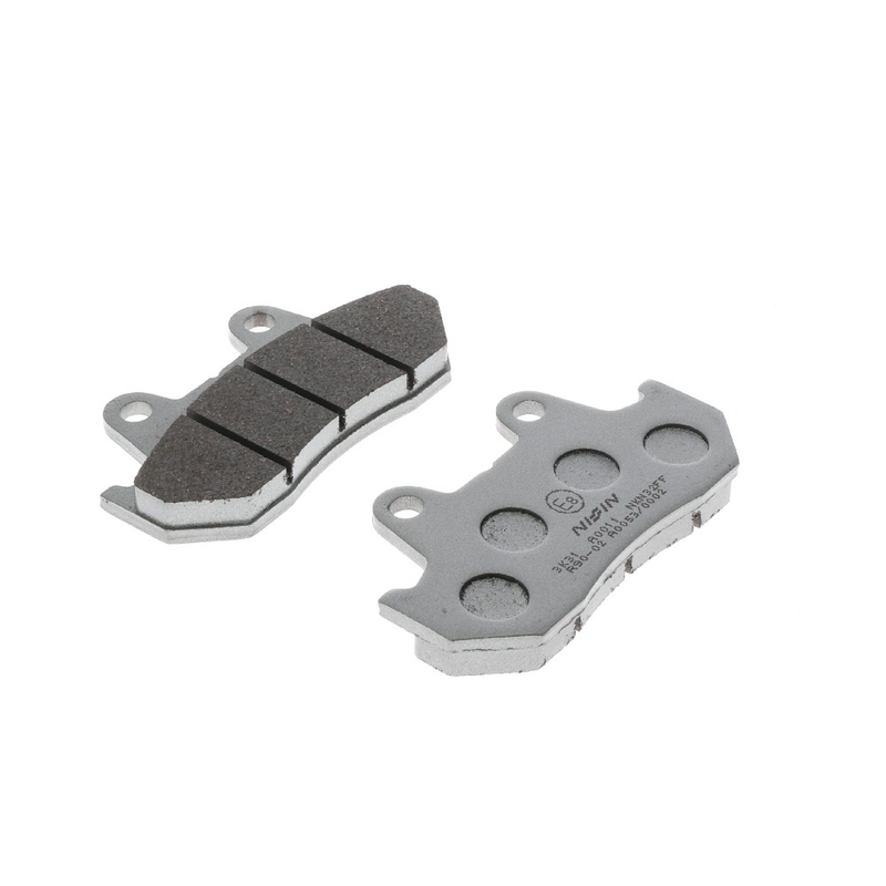 Brzdové doštičky NISSIN semi-metalická zmes 90x49x10.5 mm 2 ks
