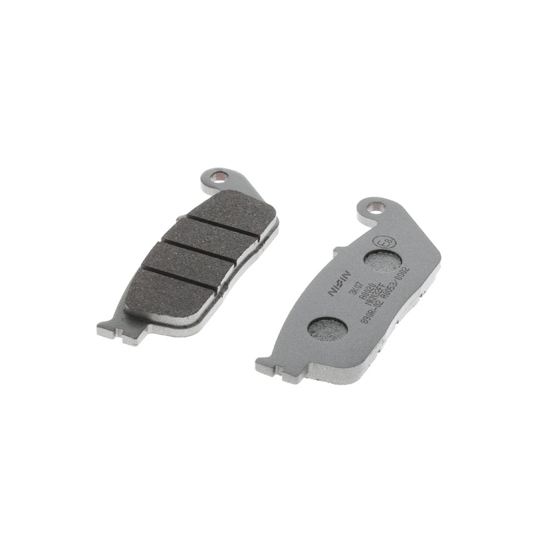 Brzdové doštičky NISSIN semi-metalická zmes 102x39x8.1 mm 2 ks