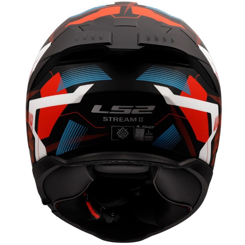 Integrálna helma na motorku LS2 FF808 Stream II Mika matná bielo-modrá