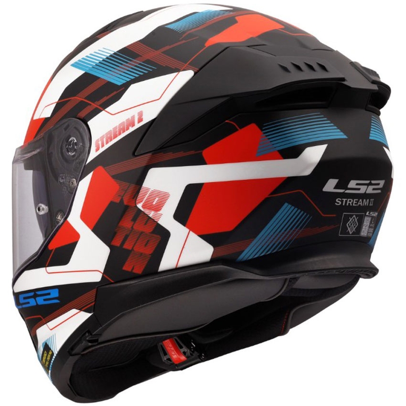 Integrálna helma na motorku LS2 FF808 Stream II Mika matná bielo-modrá