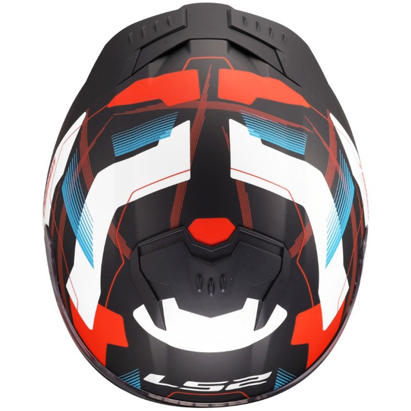 Integrálna helma na motorku LS2 FF808 Stream II Mika matná bielo-modrá