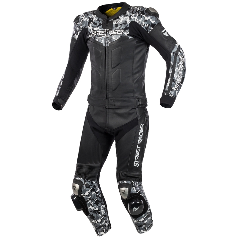 Pánska bunda Street Racer Pattern čierno-šedá výpredaj