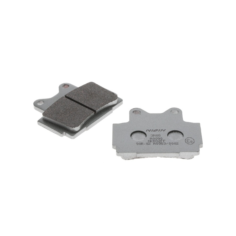 Brzdové doštičky NISSIN semi-metalická zmes 68x57x8.5 mm 2 ks