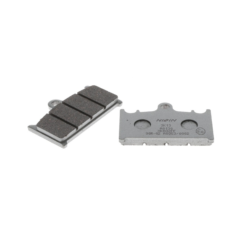 Brzdové doštičky NISSIN semi-metalická zmes 69.8x46.5x8 mm 2 ks