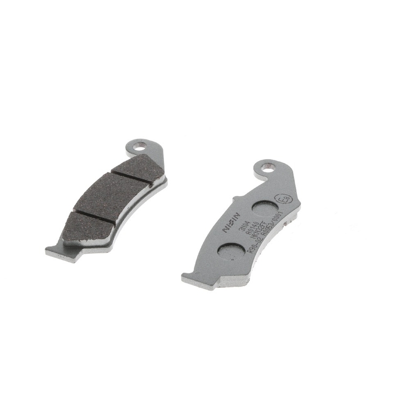 Brzdové doštičky NISSIN semi-metalická zmes 94x32x7.5 mm 2 ks