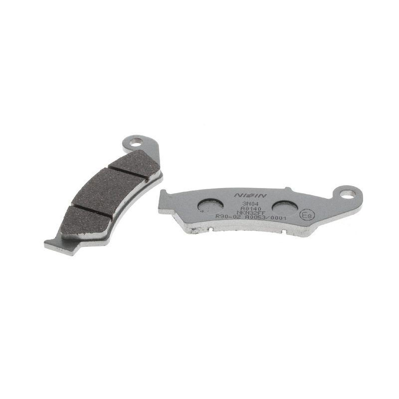 Brzdové doštičky NISSIN semi-metalická zmes 94x32x7.5 mm 2 ks