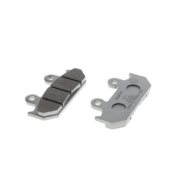 Brzdové doštičky NISSIN semi-metalická zmes 81x42x9 mm 2 ks