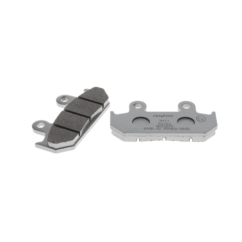 Brzdové doštičky NISSIN semi-metalická zmes 81x42x9 mm 2 ks