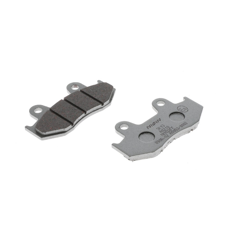 Brzdové doštičky NISSIN semi-metalická zmes 81x42x6.9 mm 2 ks